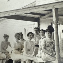Vintage Early 1900’s Restaurant Owners Customers And Employees Photograph