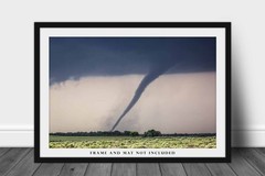 Tornado Photography Print: Oklahoma, Twister, Storm, Weather, Picture, Photo