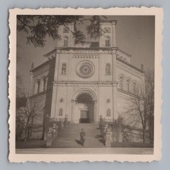 Marienbad Böhmen Tschechien – Kirche Mariä Himmelfahrt – Altes Foto 1940er