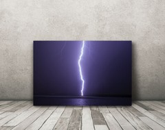 Lightning photography wall art picture night sky nature photo print home decor
