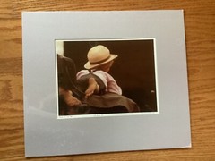 Bill Coleman Amish Boy #256 LIMITED ED Signed Photo «Bottoms Up»