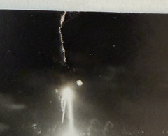 George Forss B&W Photograph New York City Modern East River Fireworks Original