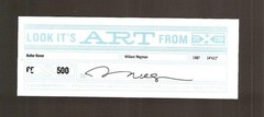 WILLIAM WEGMAN ‘Roller Rover’, 1987 SIGNED Ltd. Ed. Photograph 14 x 11 in. *NEW*