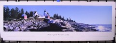 Pemaquid Point Light, Maine Lighthouse – Unframed, Blakeway Panorama Print