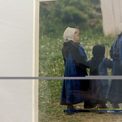 BILL COLEMAN AMISH PHOTOGRAPHER SIGNED ARTIST PROOF ‘LIL’ MOTHERS’