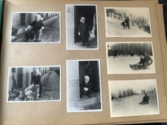 Old Photo Album Civilian with Flaws, Family Pre 1945 /27