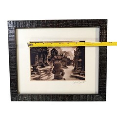 John McDermott Signed Photo Print Angkor Wat Cambodia Panoramic 12 x 10″