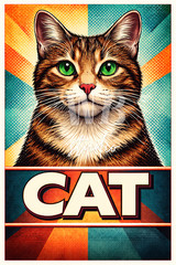 Photo Digital Product Wallpaper Image Picture Background for a print. A Cat – 4.