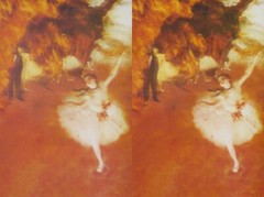 StereoJet Polarized Print 3D Stereoscopic Photo EDGAR DEGAS Prima Ballerina 4