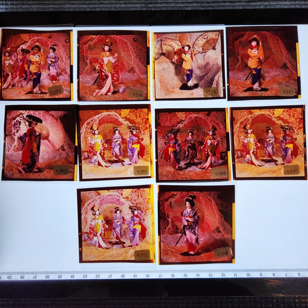Walter Sternicki of Detroit Geisha Model Lot Kodak Medium Format 120 Film VTG