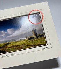 Ireland Art Photograph Prints Signed Matted Doonagore Sean Tomkins Lot Of 2