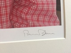 BRUCE BLUM SIGNED COLOR Photo Print (18″X 24″)-«Josh Levin, Upholstry «