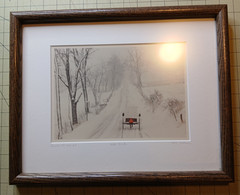 Bill Coleman Amish Country Photograph «NOT QUITE» #556 SIGNED Ltd Ed Proof Buggy