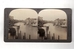 Stereoscopy Grand Canal / Venezia Venice / Italy