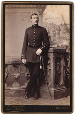 Photograph J. Gunkel, Heidelberg, Facility 25, Soldier One Year Volunteer in U