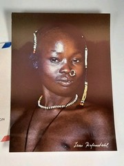 SUDAN EXPEDITiON 1964/65 Envelope & Nuba Postcard from Leni Riefenstahl Estate