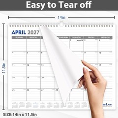 GuassLee 2026-2027 Wall Calendar – 19 Months Hanging Calendar from Jun. 2026 …