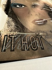 Judith Golden Plays It Hot 1977 Artist Proof AP Signed Photo Mixed Media 70s