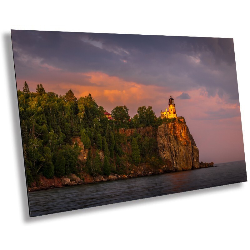 Split Rock Lighthouse in Minnesota Print Wall Art Aluminum/Acrylic/Metal/Canvas