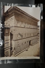 Photo Albumin Italy Florence Palace Strozzi Art Museum Building Architecture Picture