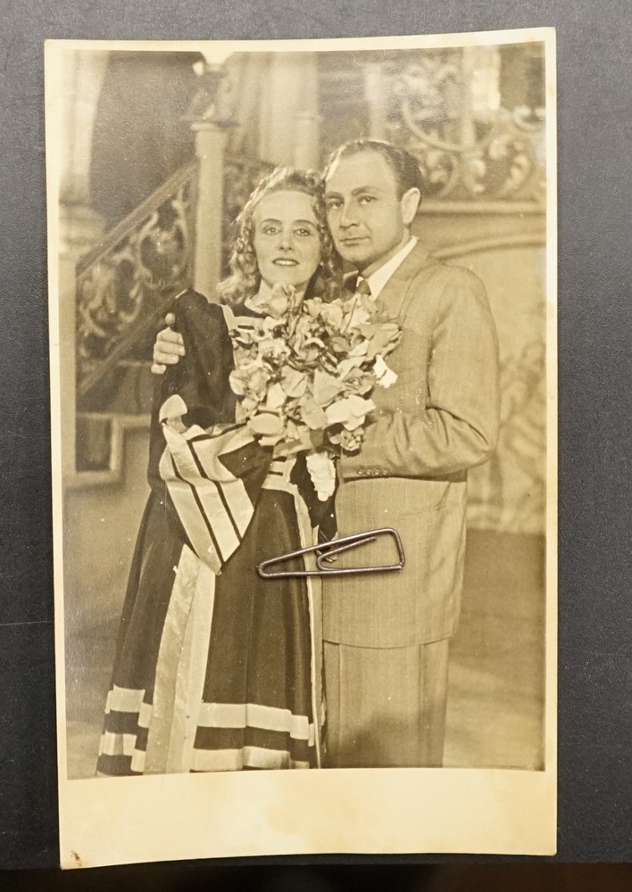 Photo Portrait Actor Erwin Zirwes Theatre Costume Model Opera Fancy Dress Woman Postcard
