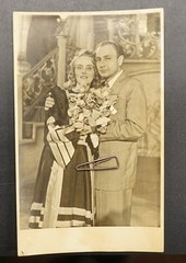 Photo Portrait Actor Erwin Zirwes Theatre Costume Model Opera Fancy Dress Woman Postcard
