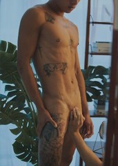 [B088] Handsome Male Cute Model Showing Off Body