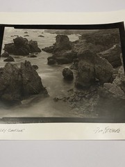 Jim Fitzgerald Pacific Valley Coastline Signed Photograph Carbon Transfer