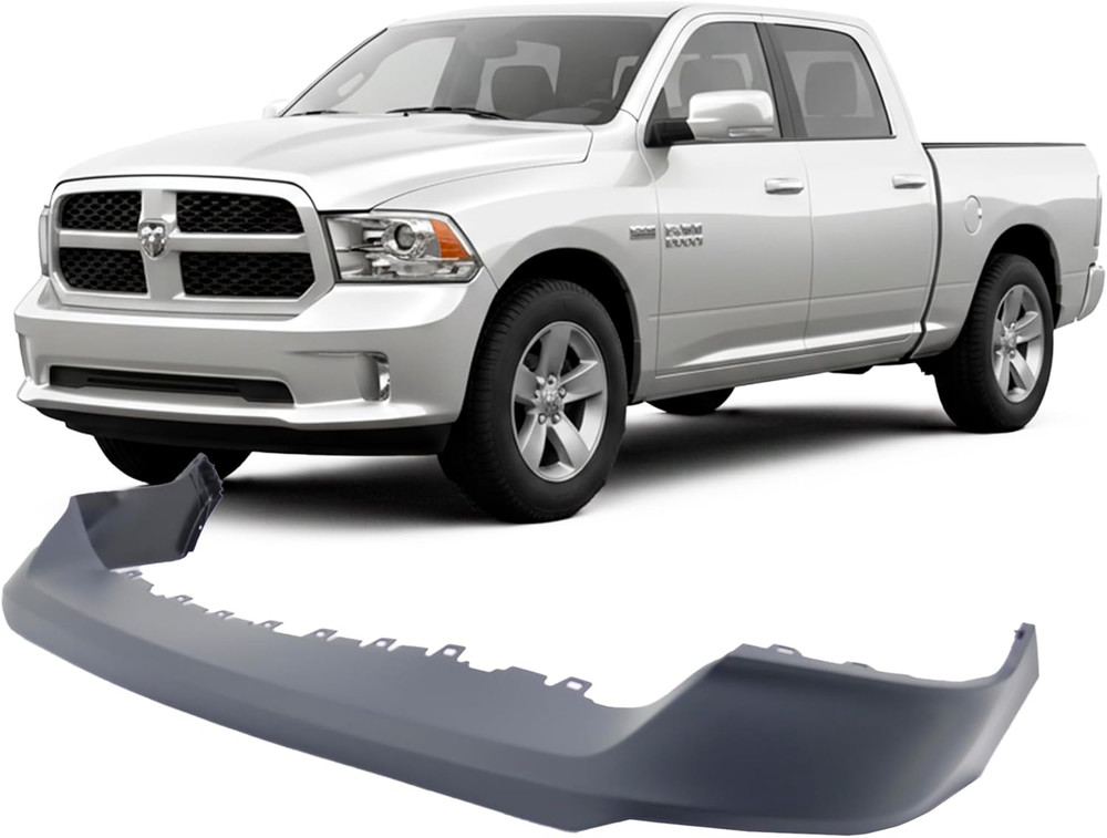 Compatible with Front Bumper Top Cover Pad 2013-2018 Dodge Ram 1500 Big Horn Ext
