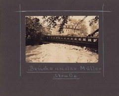 Photo Album 63 Photographs, View Karl Marx City / Chemnitz, Flood 1954,