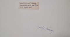 Joseph Beuys 1981 Dusseldorf Interview Restany ph Ken Damy
