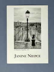 Janine Niépce (1921-2007) Art Show Announcement Card 1994 Witkin Gallery