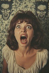 5 ~ 4X6 Glossy HORROR Fine Art ‘ SCREAM QUEEN ‘ Photo FANTASY Set ! 211359086