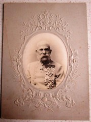 HABSBURG KUK EMPEROR & KING Franz Josef I. Emperor of Austria Hungary PHOTO 1890
