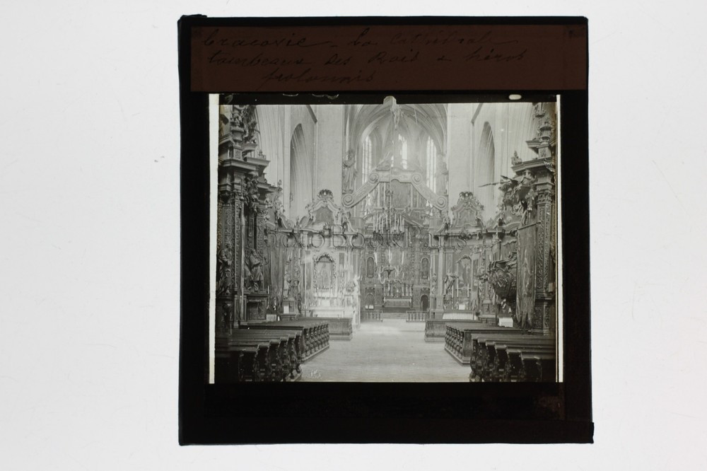 Krakow Poland Kraków Polska Photo Plate Projection Lamp Vintage No. 6
