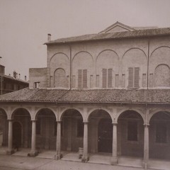 Analog Photography Bologna 1935 TEATRO COMMUNALE La REPUBLICA Italy N4376