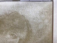 RARE Photograph Drawing photogravure Demachy French Pictorialism Seurat old rare