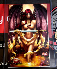 PRINCESS DAWN MCTEIGUE EXCLUSIVE SIGNED LIMITED EDITION ART PRINT NM+