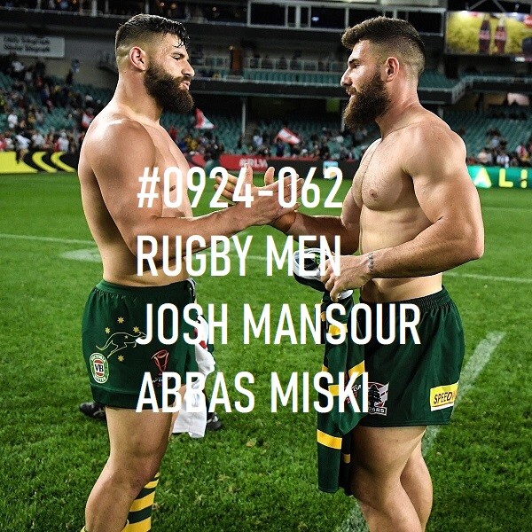 MALE PORTRAIT #0924-062- rugby men series-josh mansour- free shipping in usa