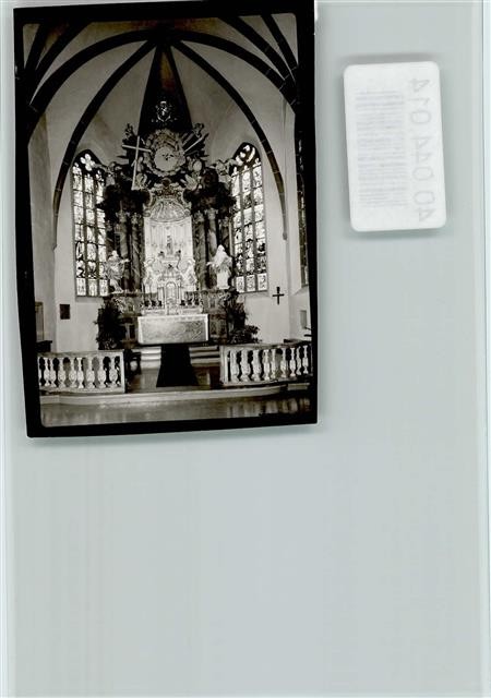 40044014 – 7552 Durmersheim monastery chapel interior photo