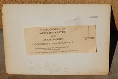 WERNHER KRUTEIN Fine Gallery Exhibition Original Photograph Happy Camel 1971