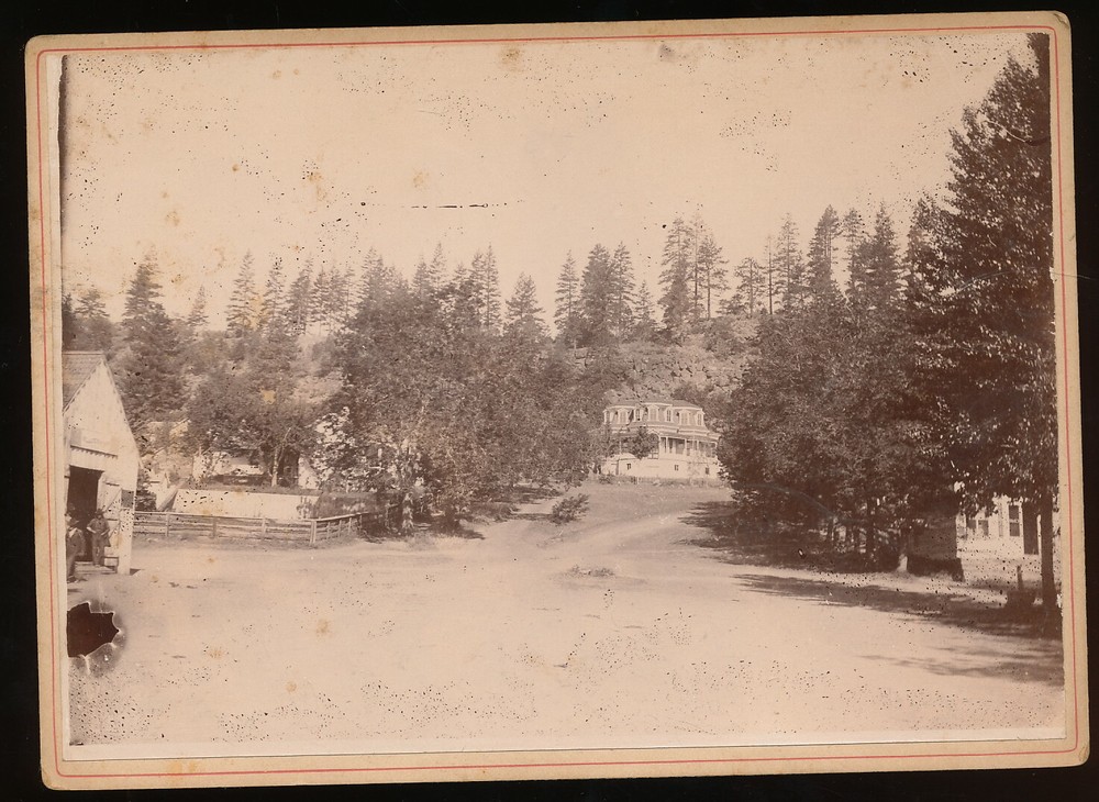 Excellent! Cardboard Photo – Susanville Lassen County USA California – Circa 1900/10