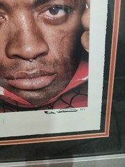 Anderson Silva Autographed «Spiderman Lives» Fine Art By Eric Williams AP #3
