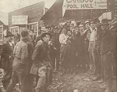 WESTERN Street Scene CARIBOO POOL HALL Men Bear VINTAGE Photo Print 795 11 x 14