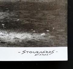 ANTIQUE Vintage NIC STOURNARAS 11×15 Photograph OLYMPIA GREECE Temple of Hera