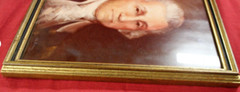 La Relonice Framed Picture of Gorge Washington Year 1874 size 12-1/4»X15