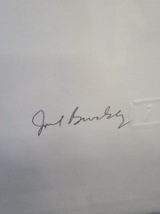 JOEL BRODSKY, «JIM MORRISON» SIGNED Poster Print 22×26- #d /5000