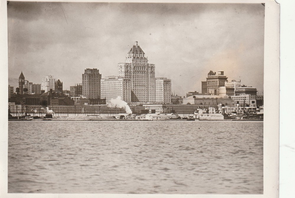 Press Photo New Skyscrapers in Toronto Province Ontario Canada 1920s