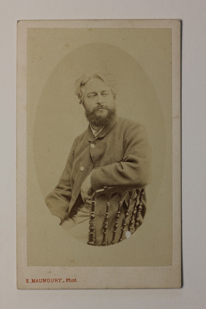 Paris Artist to Identify Photo CDV Maunoury Vintage Album c1866