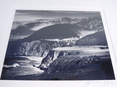 Morley Baer Photograph Signed Division Knoll & Bixby Sur Coast California 1982